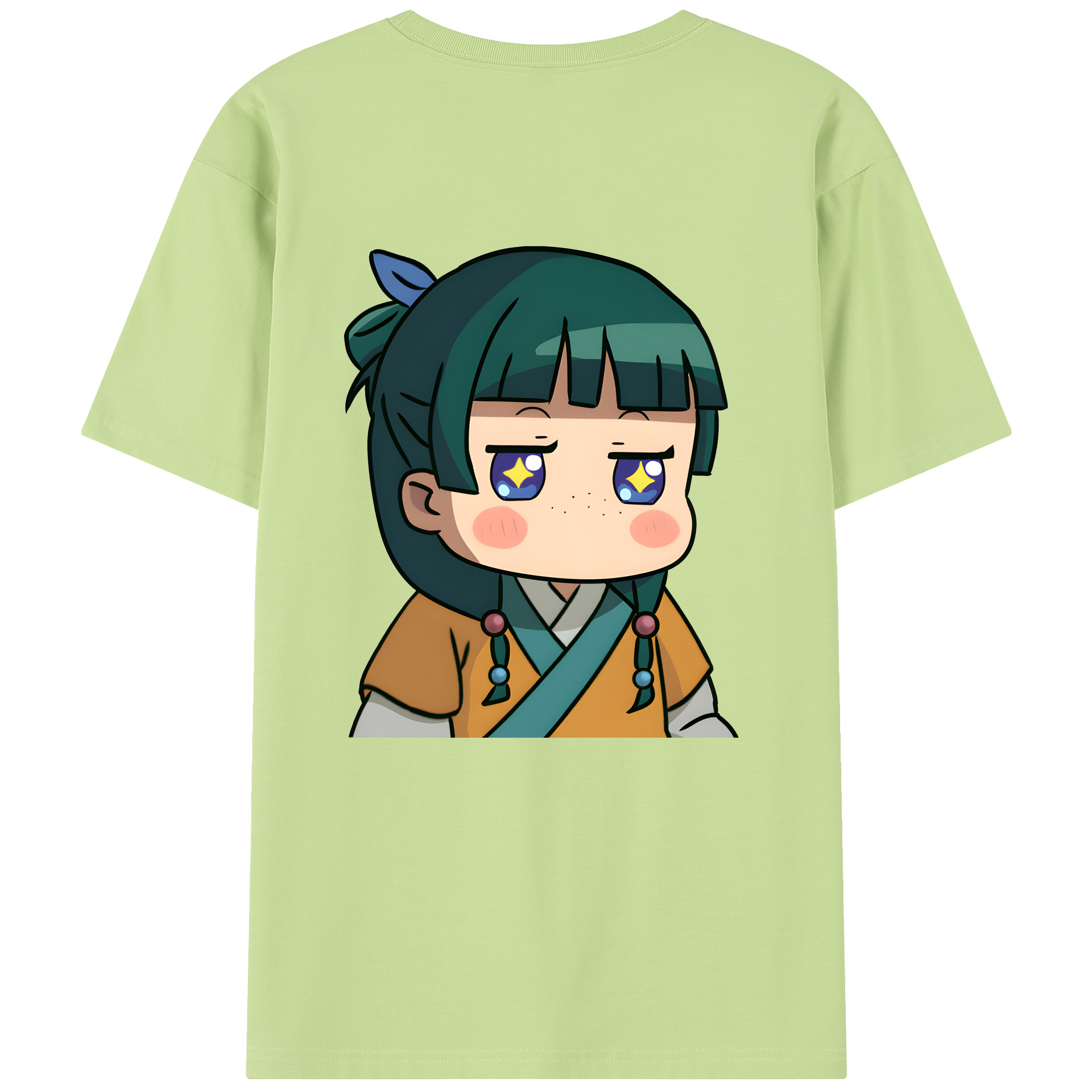 （画像用） 薬屋のひとりごと The Apothecary Diaries 綿100％半袖Tシャツ（背面プリント）